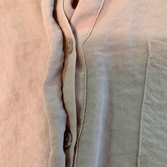 LIZ CLAIBORNE DUSTY PINK TOP - Picture 10 of 11